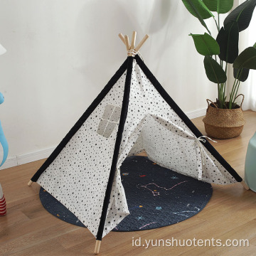 Tenda Bermain Anak Kanvas Outdoor Indoor